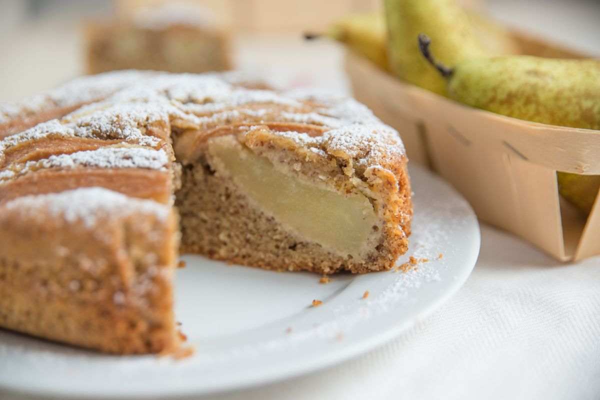 ricetta facile torta pere