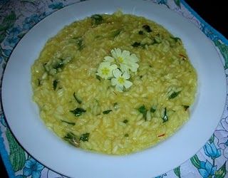 risotto al tarassaco